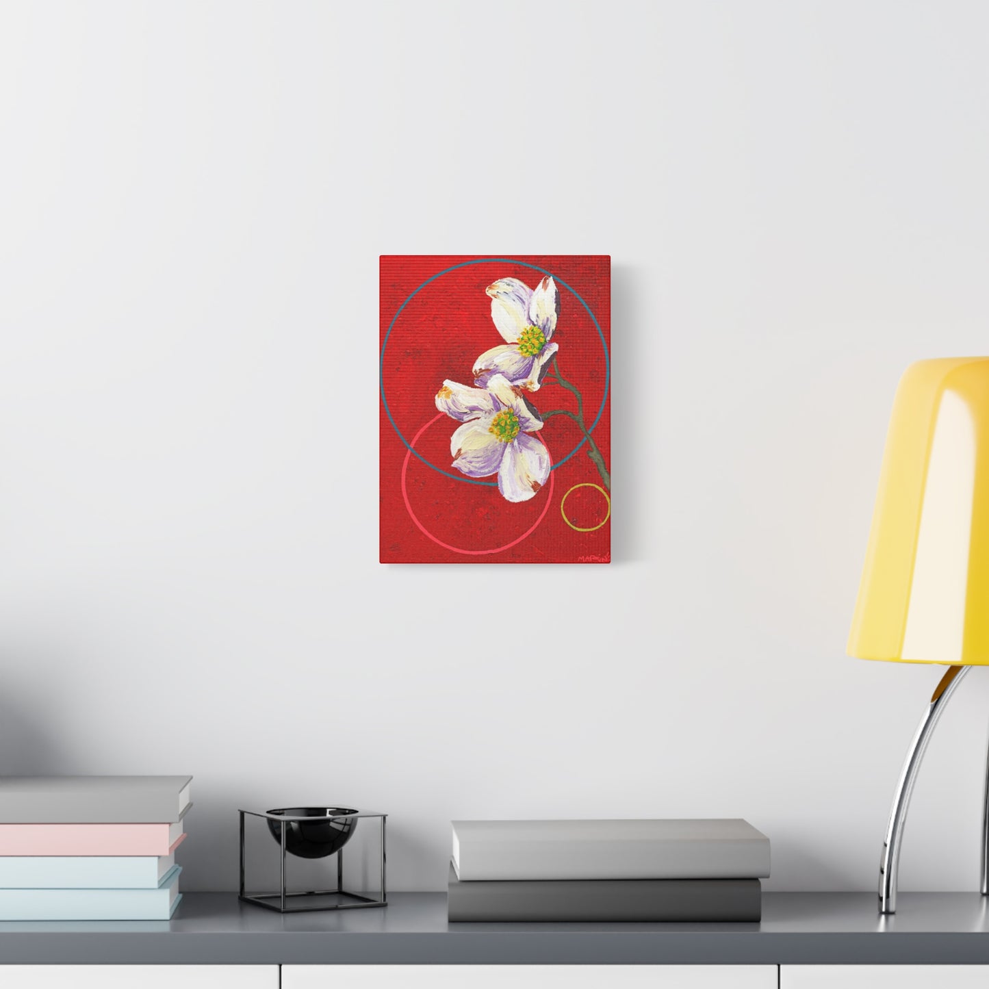 "Dogwood" Matte Canvas, Stretched, 1.25"