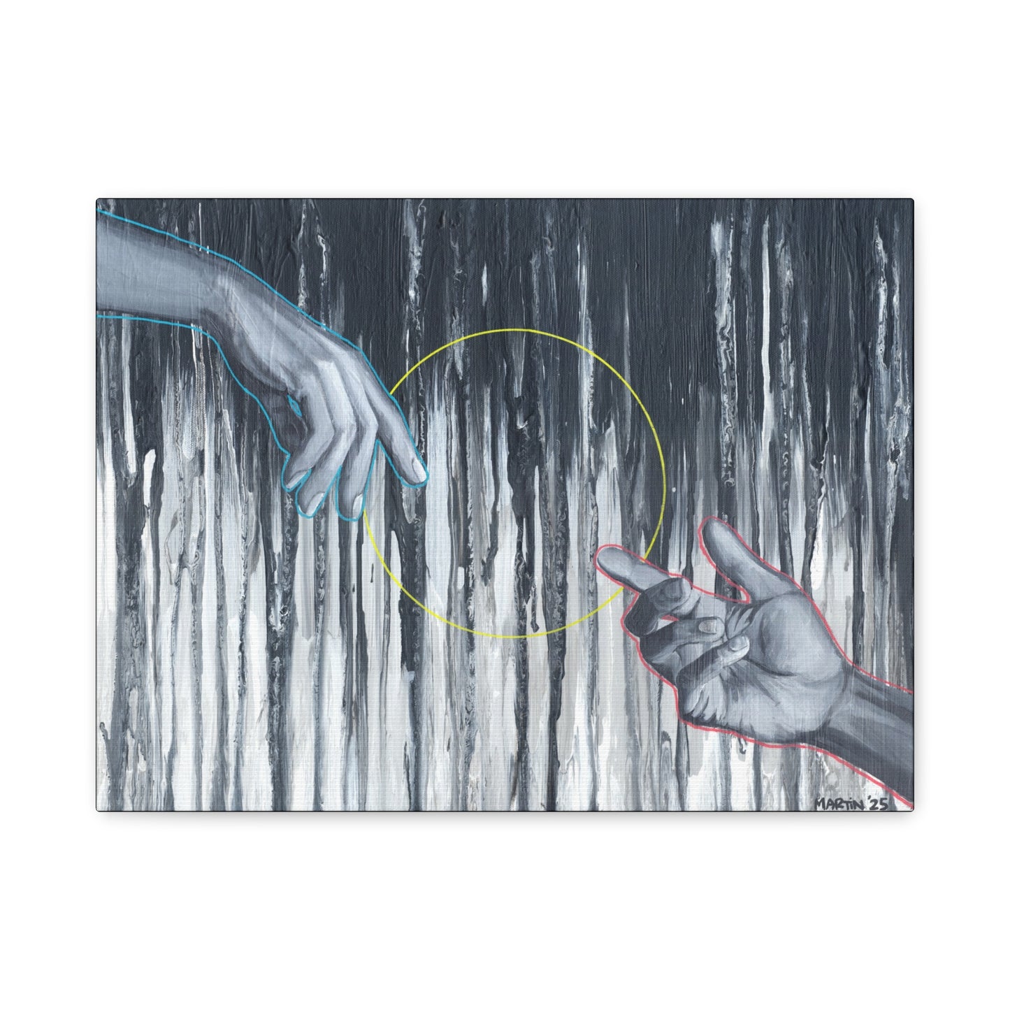 "Atropos" Matte Canvas, Stretched, 1.25"