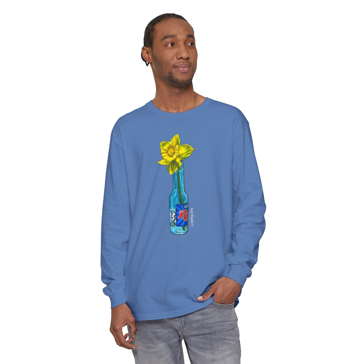 Springtime in Bell Buckle Unisex Garment-dyed Long Sleeve T-Shirt
