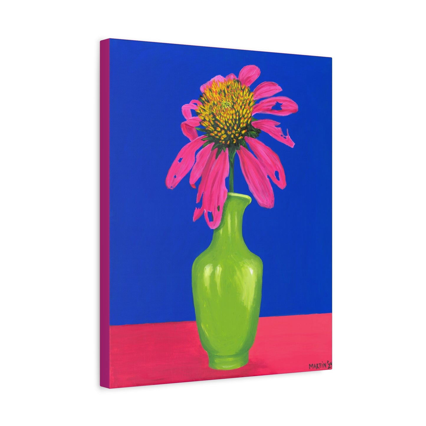 Beat-Up Coneflower Canvas Gallery Wrap