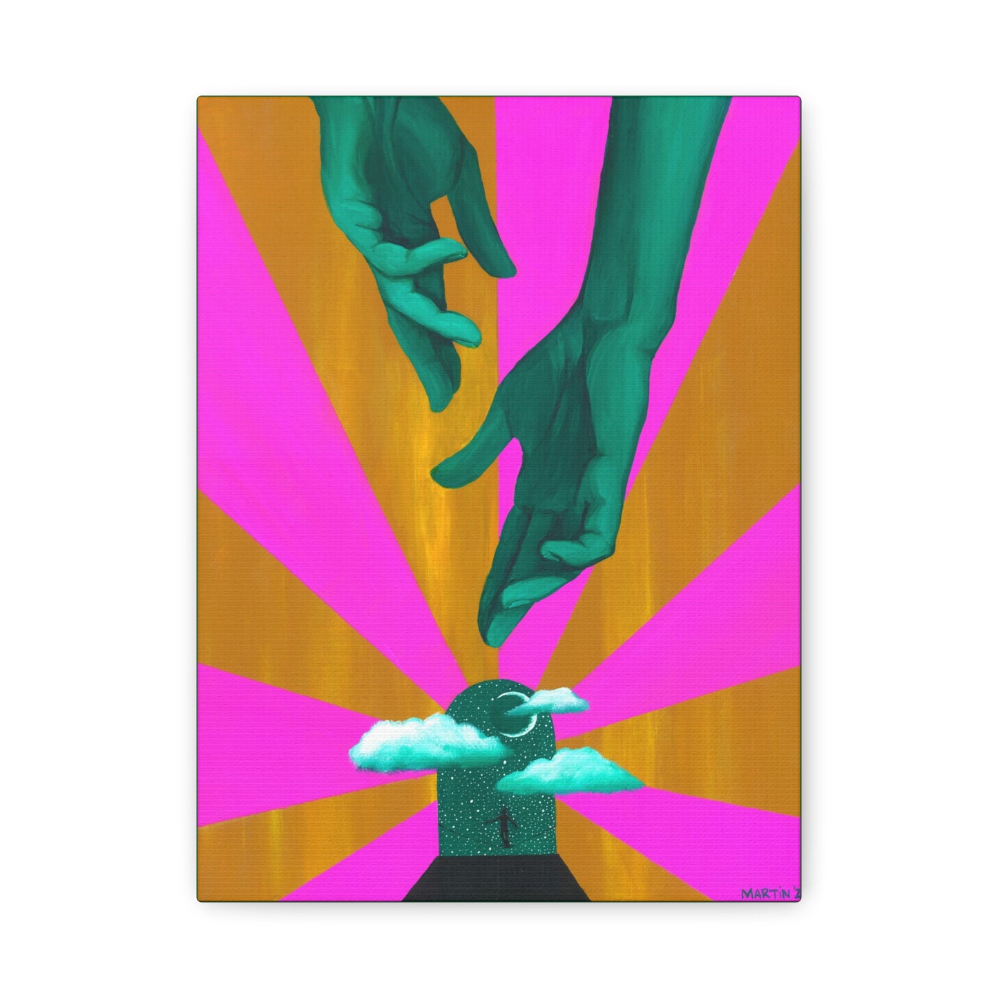 "Past Self" Matte Canvas, Stretched, 1.25"
