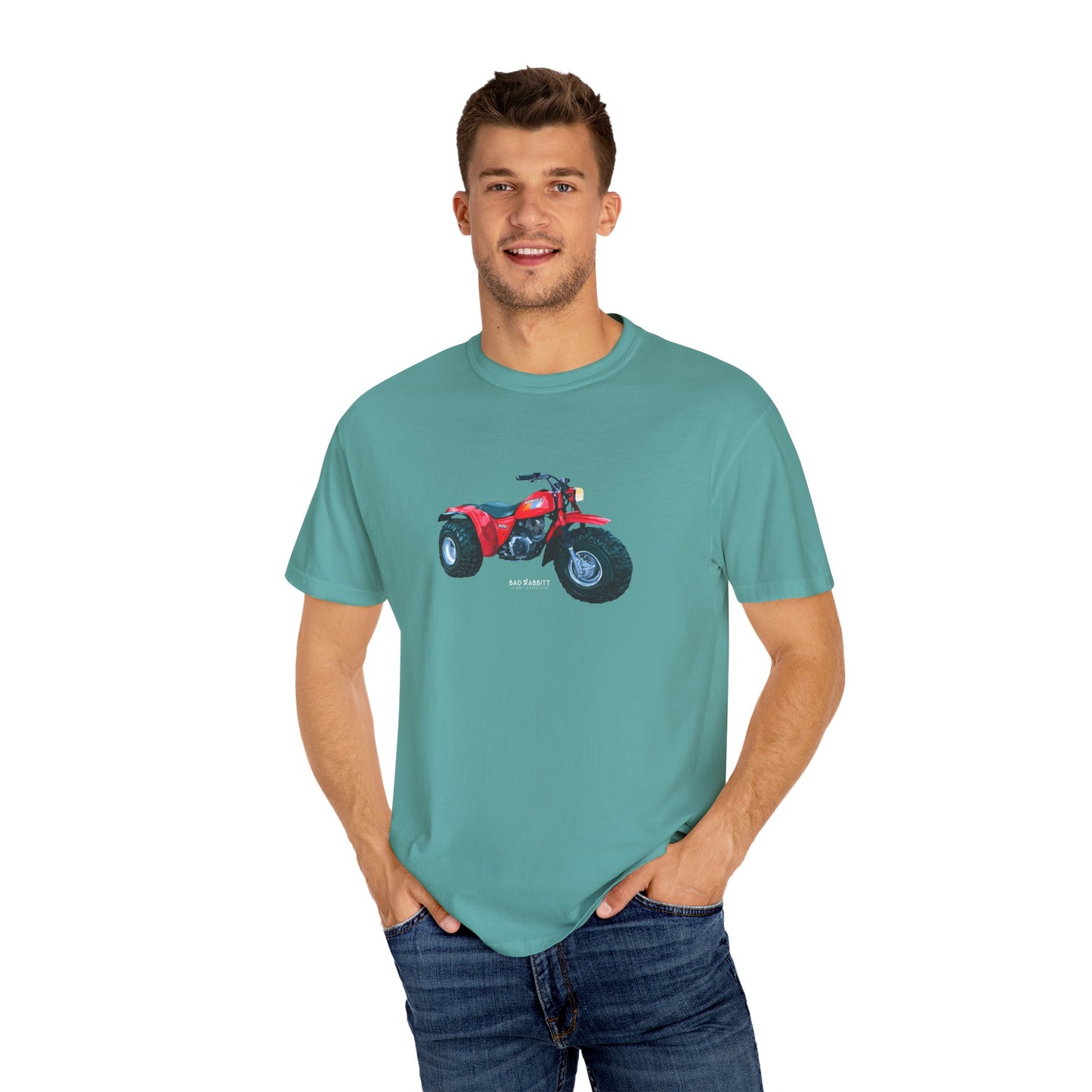 Safety Third Honda 3 Wheeler Unisex Garment-Dyed T-shirt