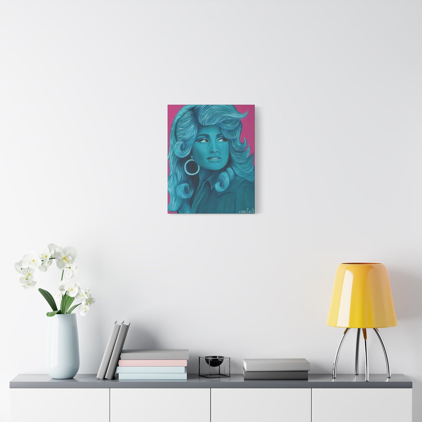 Teal Dolly - Canvas Gallery Wrap