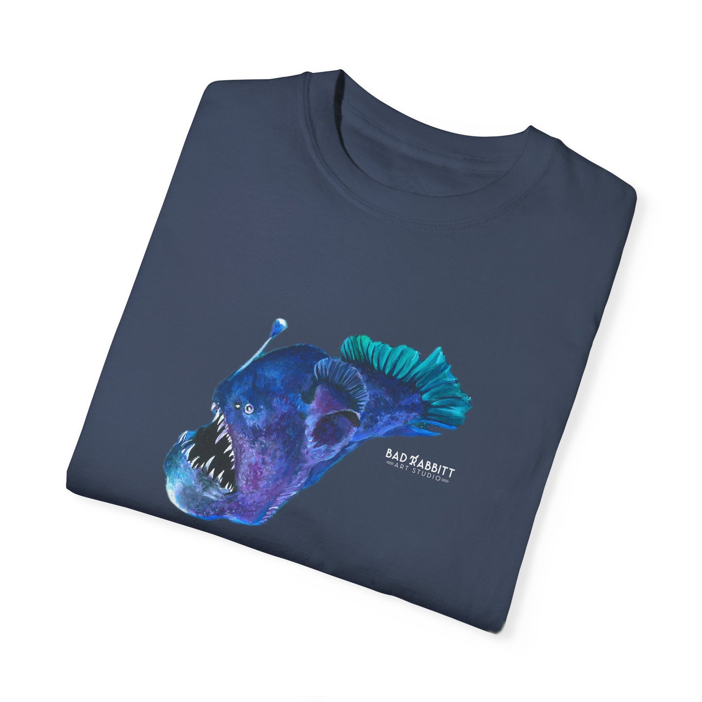Angler Fish Unisex Garment-Dyed T-shirt