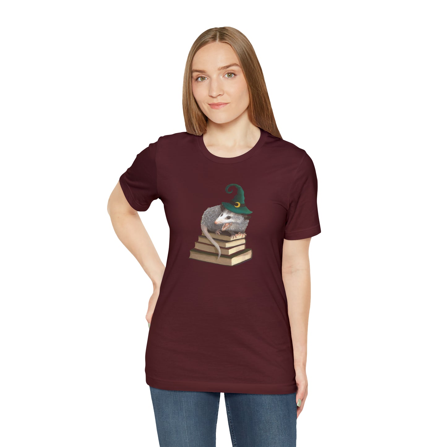 Opossum Witch Unisex Jersey Short Sleeve Tee