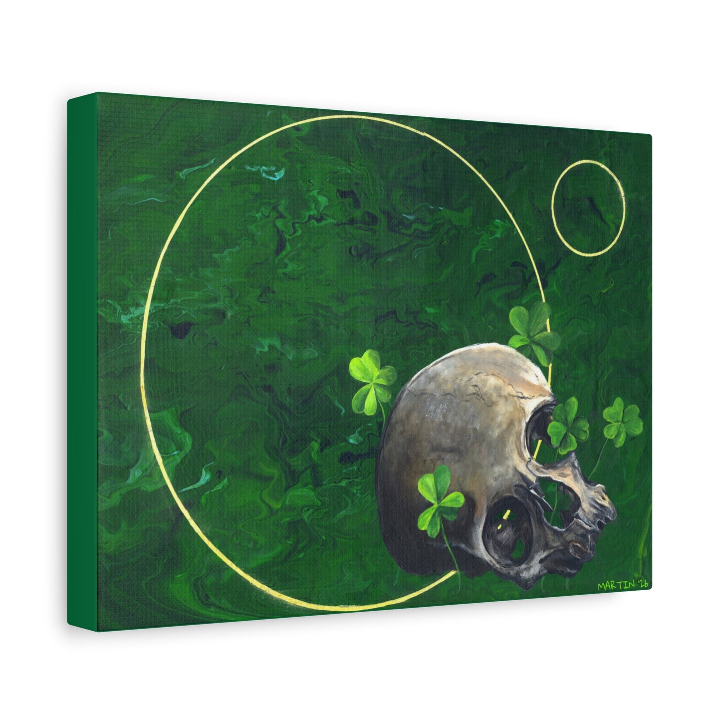"Deathbed" Matte Canvas, Stretched, 1.25"