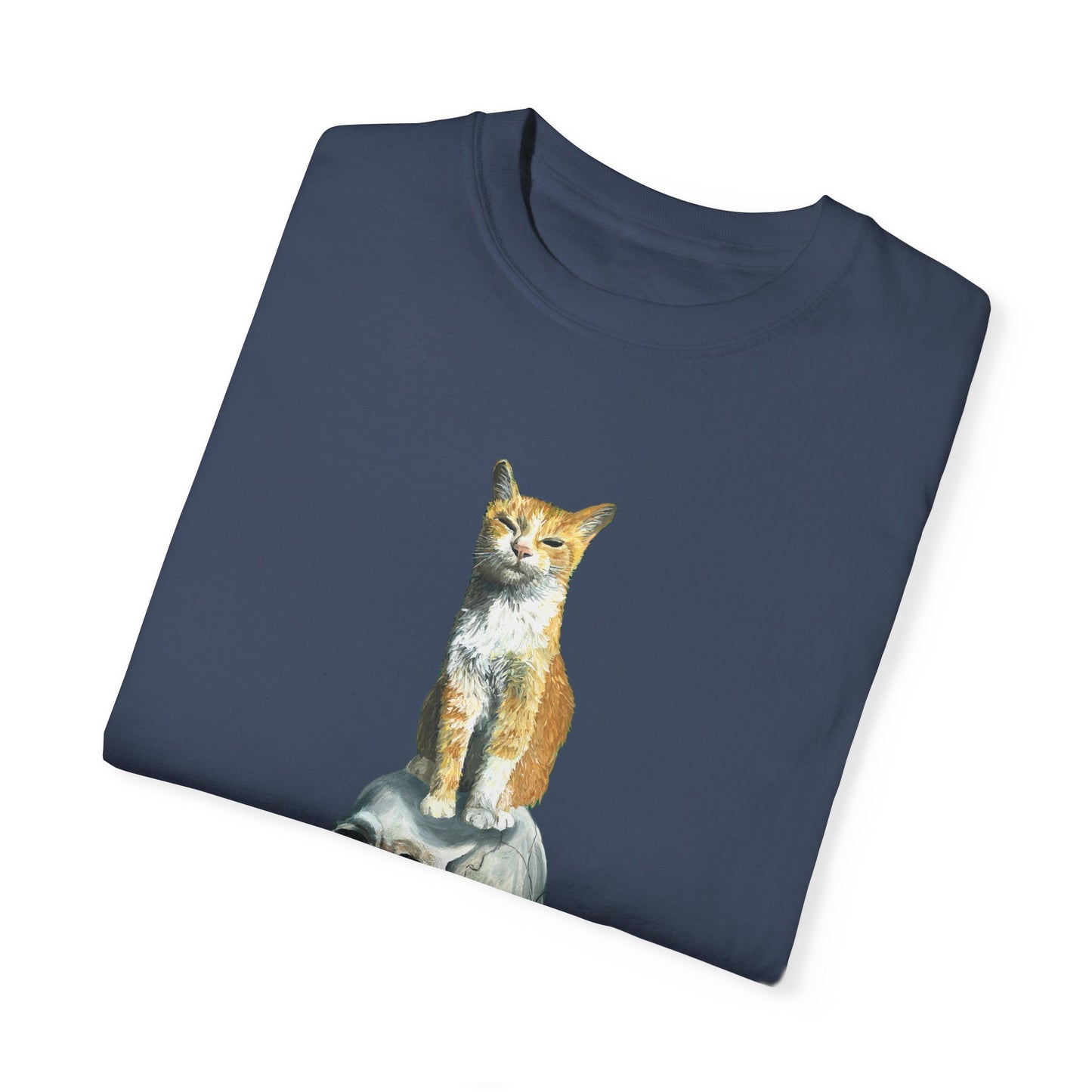 Dave and the Skull of His Enemy Unisex Garment-Dyed T-shirt