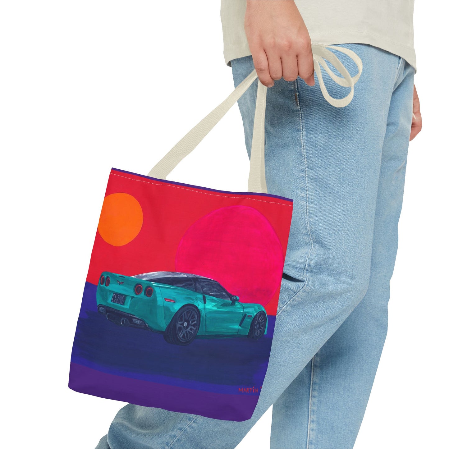 C6 Z06 Corvette Tote Bag (AOP)