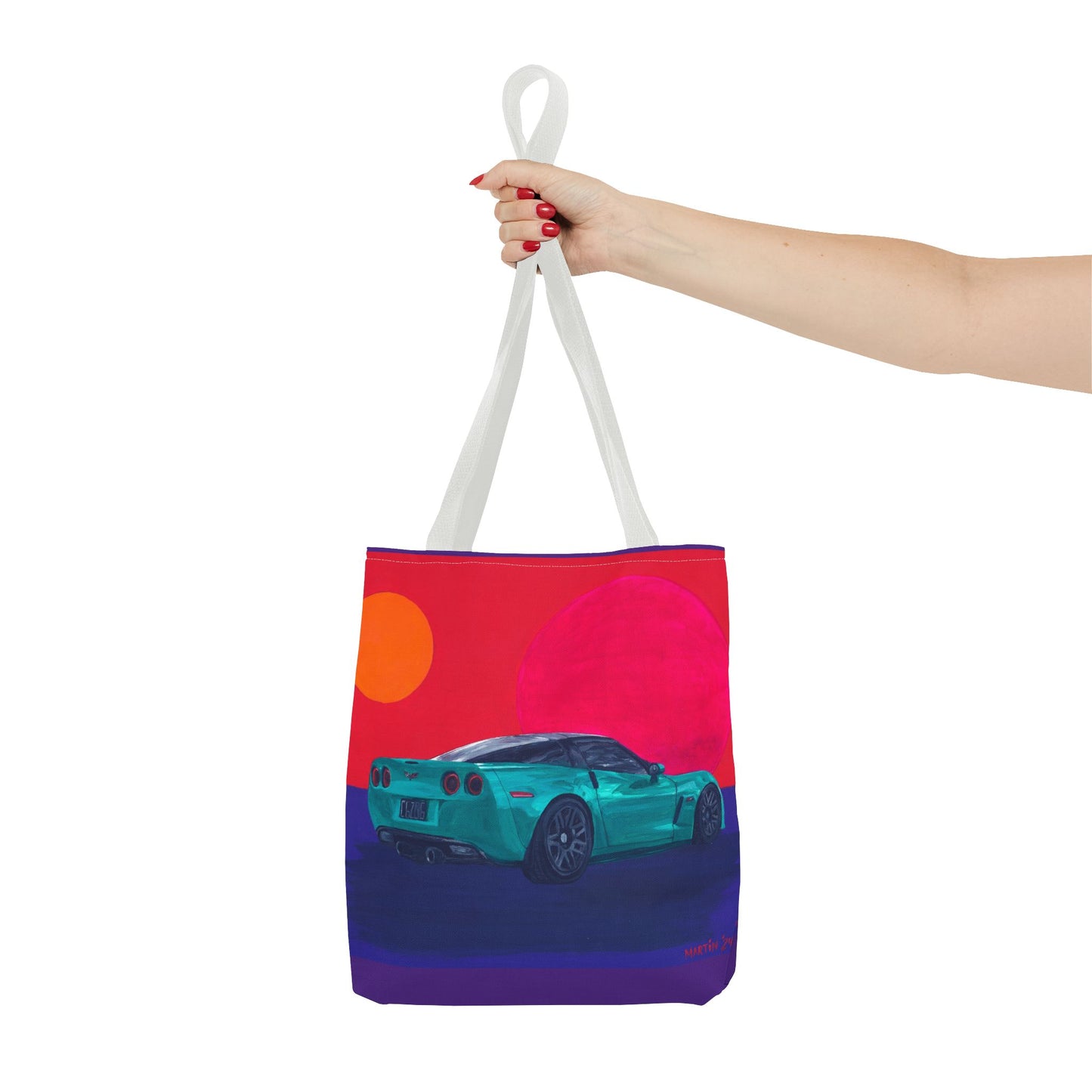 C6 Z06 Corvette Tote Bag (AOP)