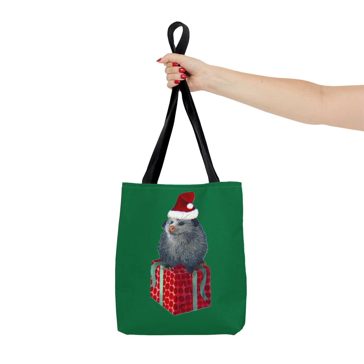 Christmas Opossum Tote Bag (AOP)