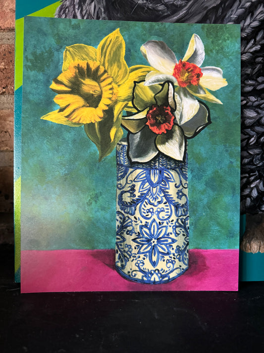 Roadside Bouquet print - free shipping in the U.S.