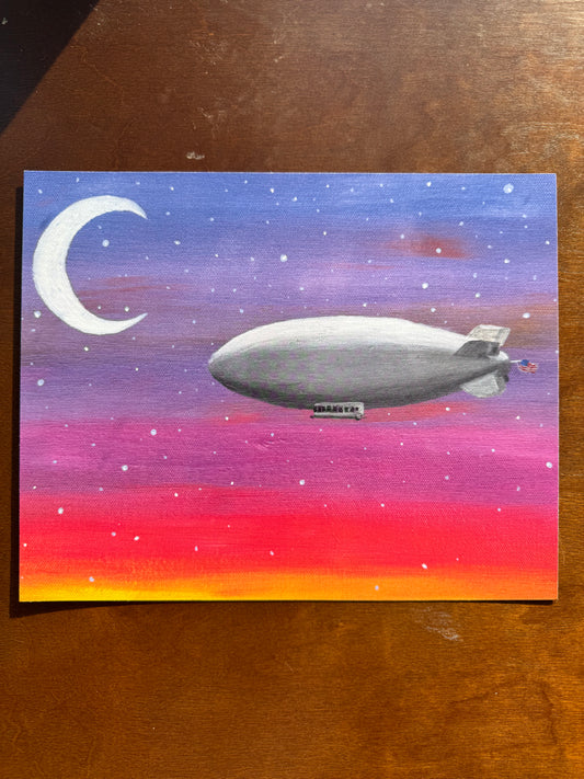 Middle TN Blimp print - FREE SHIPPING in the U.S.