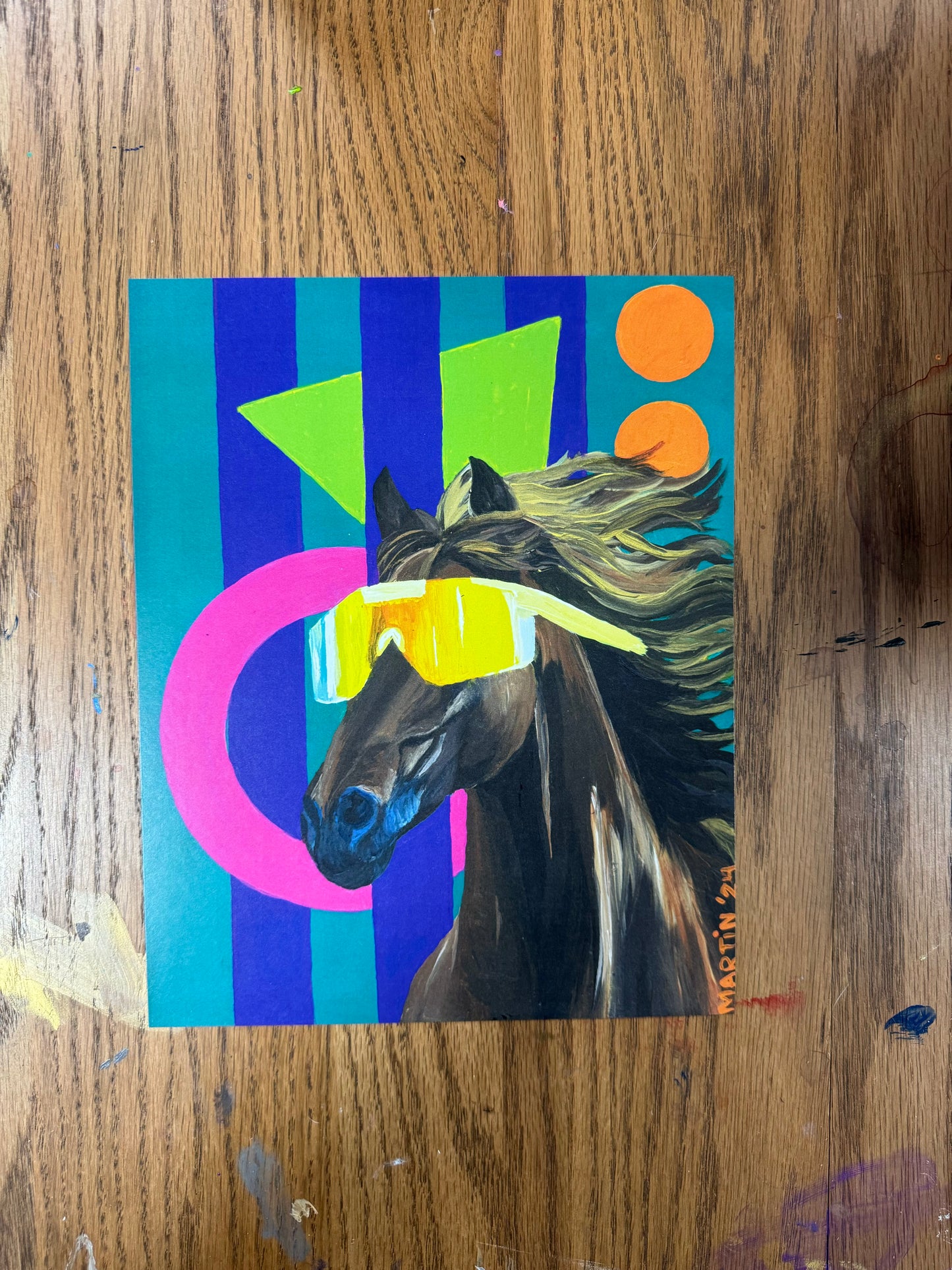 Dude Bro Horse Prints - FREE SHIPPING IN THE US