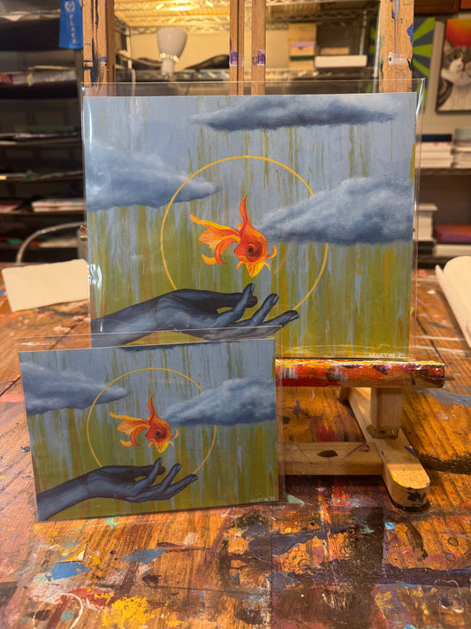 "False Memories" high quality paper print - FREE SHIPPING IN THE U.S.