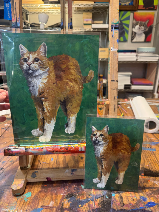 "Big Stretch" high quality paper print - FREE SHIPPING IN THE U.S.