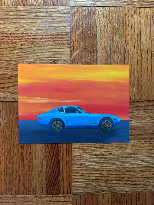 Datsun 280z Print - FREE SHIPPING IN THE US
