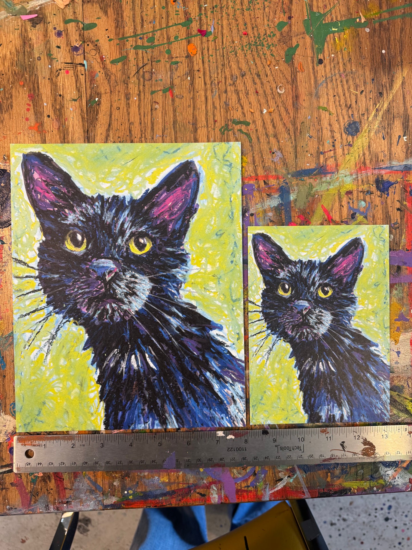"Gene Parmesan Pastel" High Quality Print - FREE SHIPPING IN THE U.S.