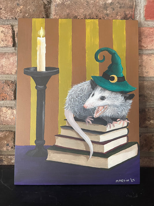 Opossum Witch Print - FREE SHIPPING in the US