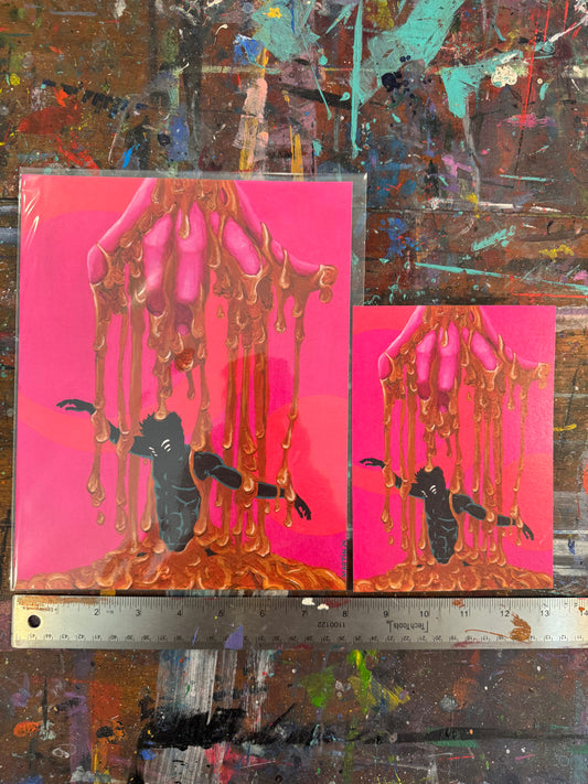 "Caramel" Print - FREE SHIPPING IN THE US