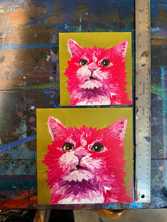 "Neon Dave" High Quality Print - FREE SHIPPING IN THE U.S.