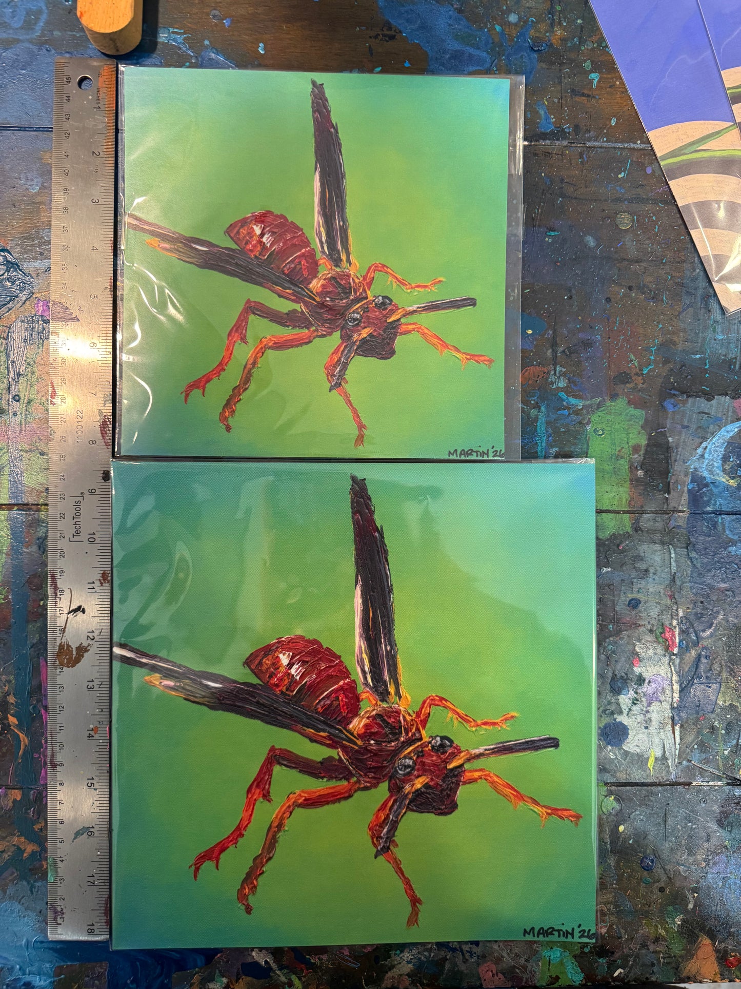 "Wasp Friend" High Quality Print - FREE SHIPPING IN THE U.S.