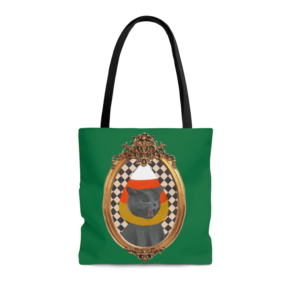 Framed Candy Corn Toni AOP Tote Bag