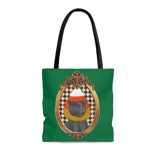 Framed Candy Corn Toni AOP Tote Bag