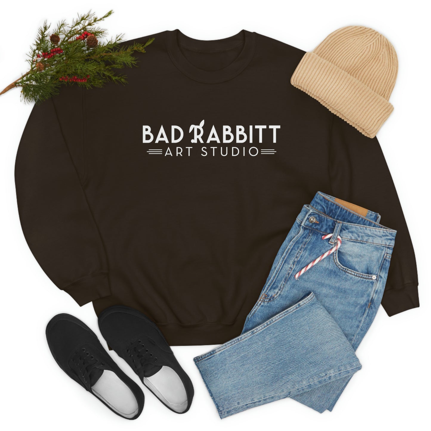 Bad Rabbitt Art Studio Unisex Heavy Blend™ Crewneck Sweatshirt