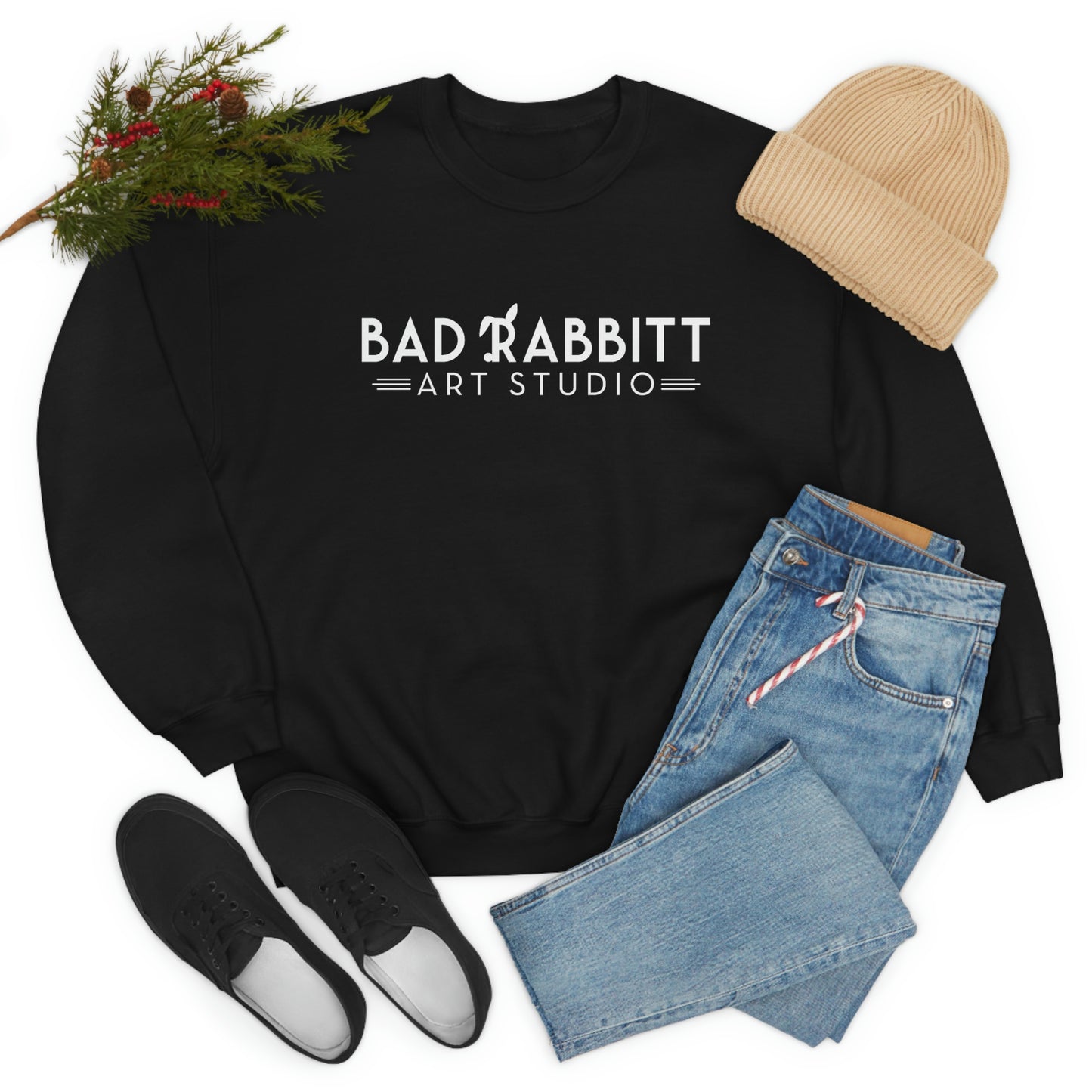 Bad Rabbitt Art Studio Unisex Heavy Blend™ Crewneck Sweatshirt