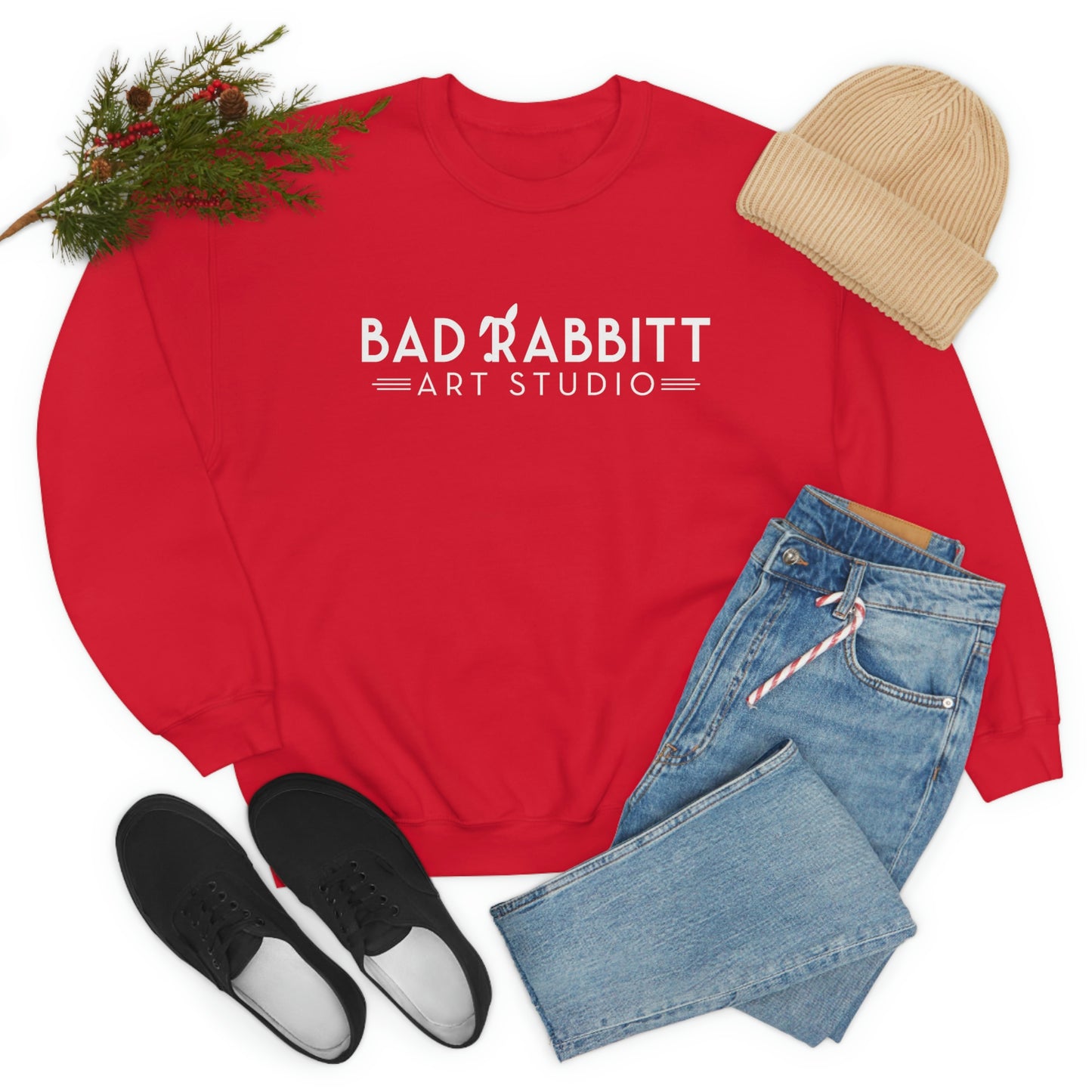 Bad Rabbitt Art Studio Unisex Heavy Blend™ Crewneck Sweatshirt