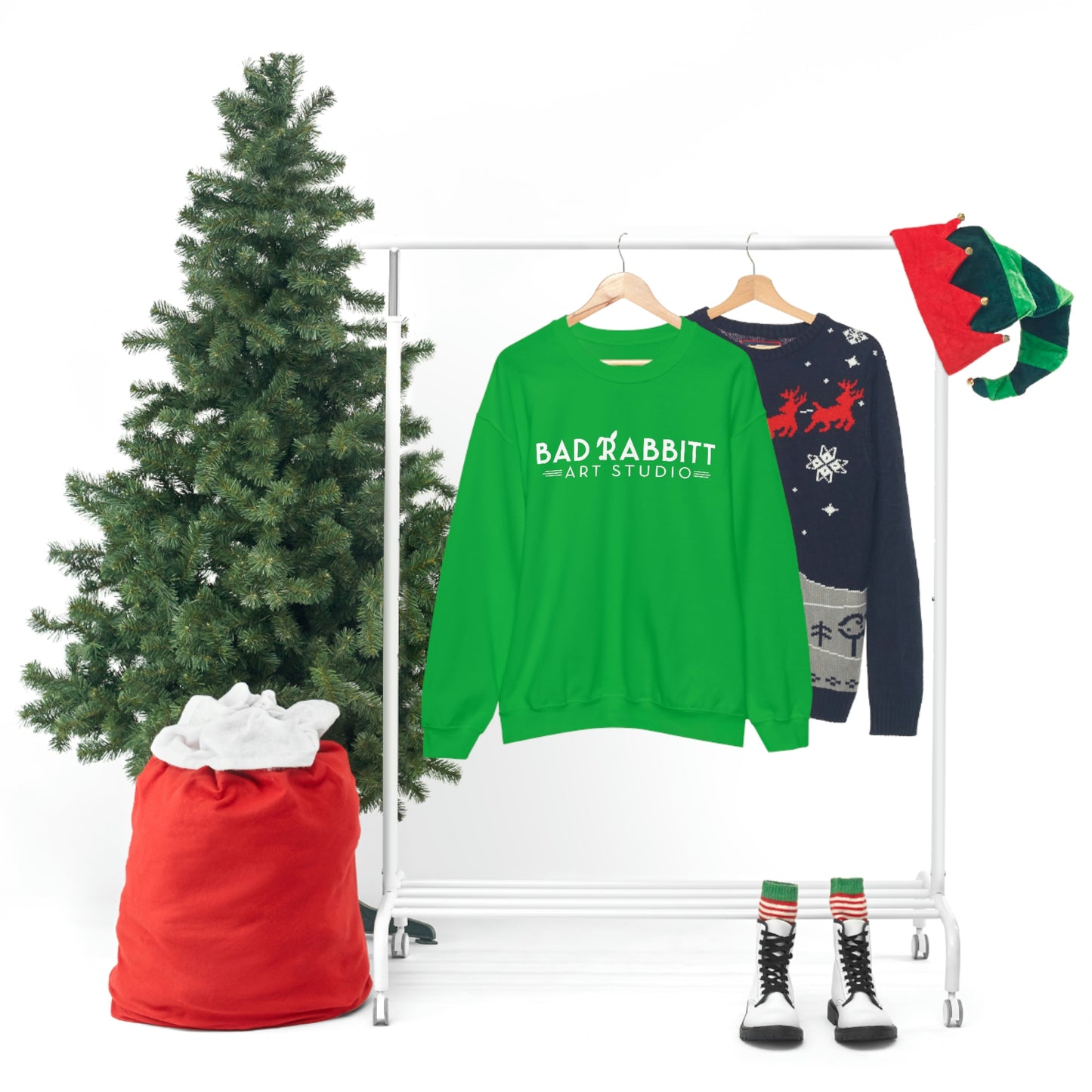 Bad Rabbitt Art Studio Unisex Heavy Blend™ Crewneck Sweatshirt