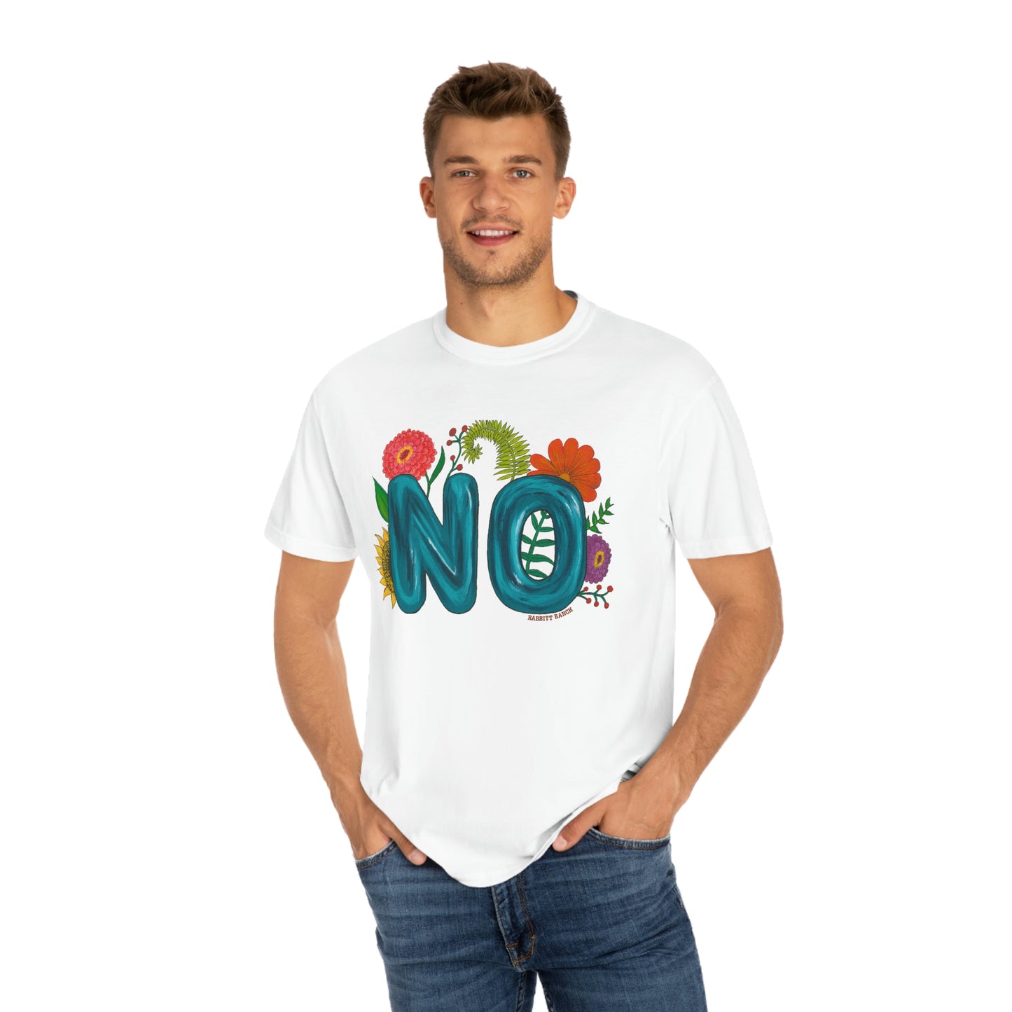 'NO" COMFORT COLORS Unisex Garment-Dyed T-shirt