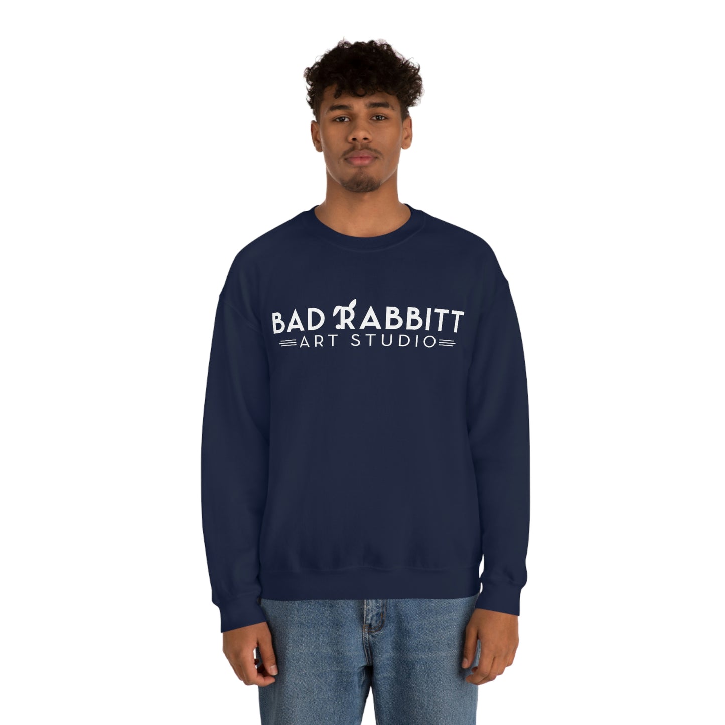 Bad Rabbitt Art Studio Unisex Heavy Blend™ Crewneck Sweatshirt