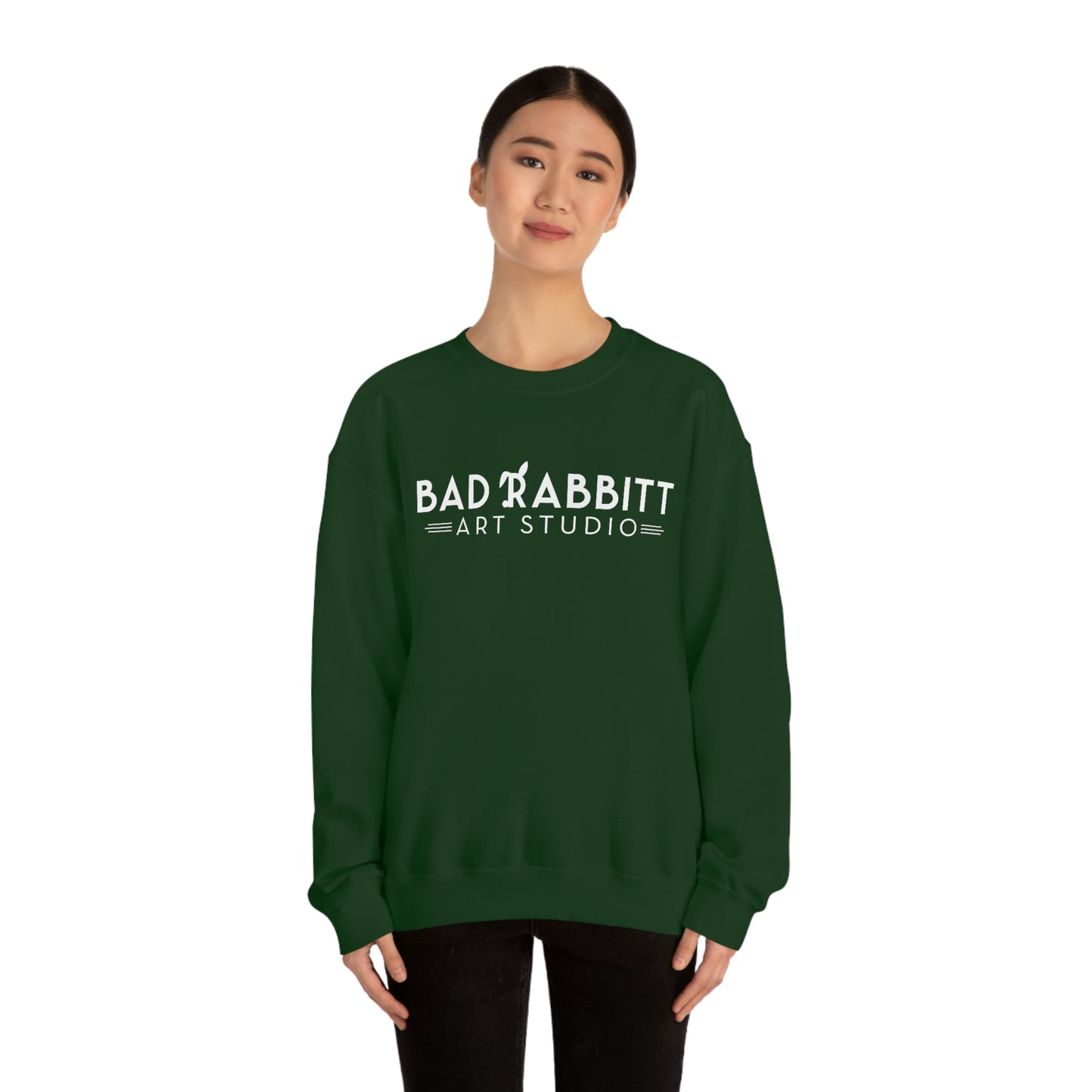 Bad Rabbitt Art Studio Unisex Heavy Blend™ Crewneck Sweatshirt