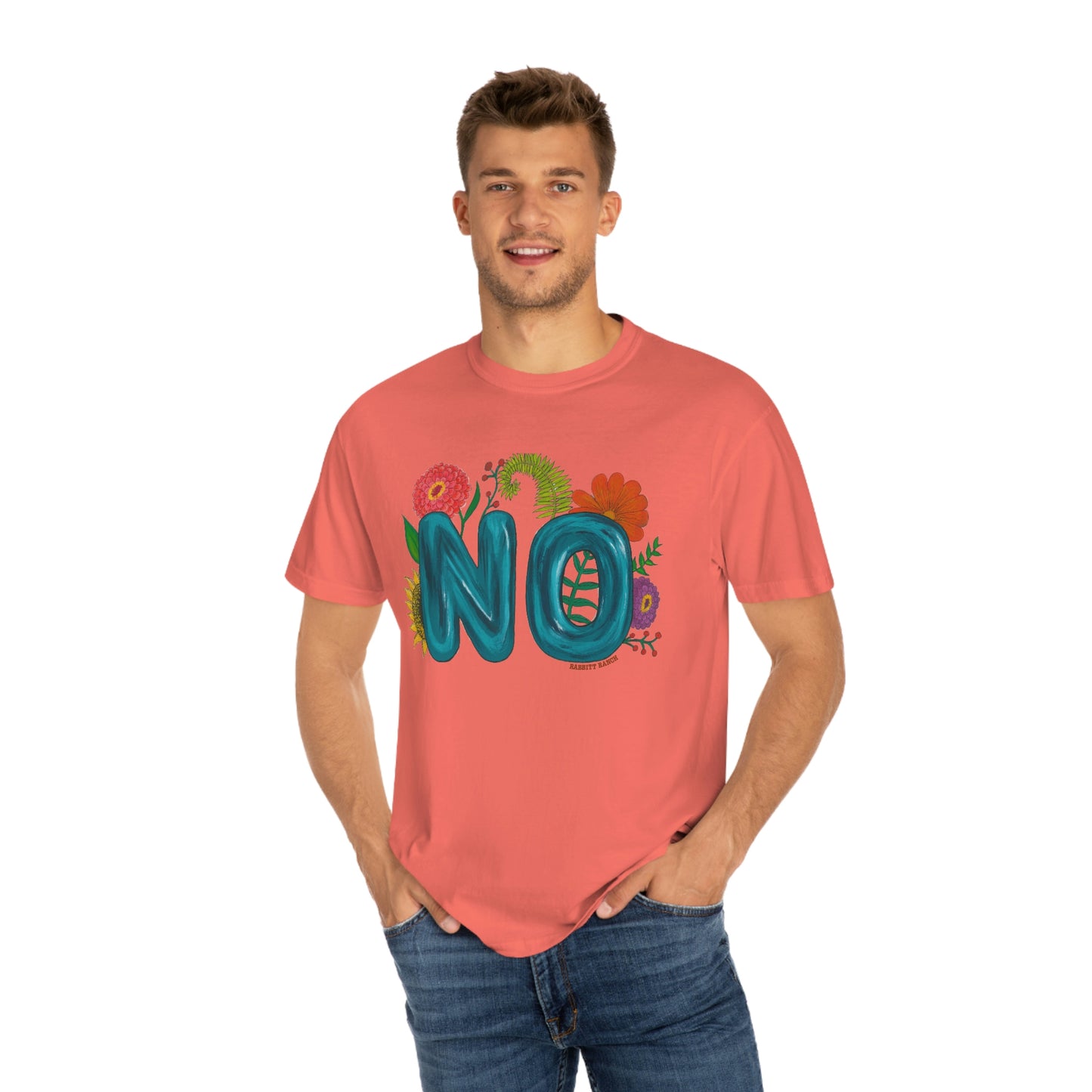 'NO" COMFORT COLORS Unisex Garment-Dyed T-shirt