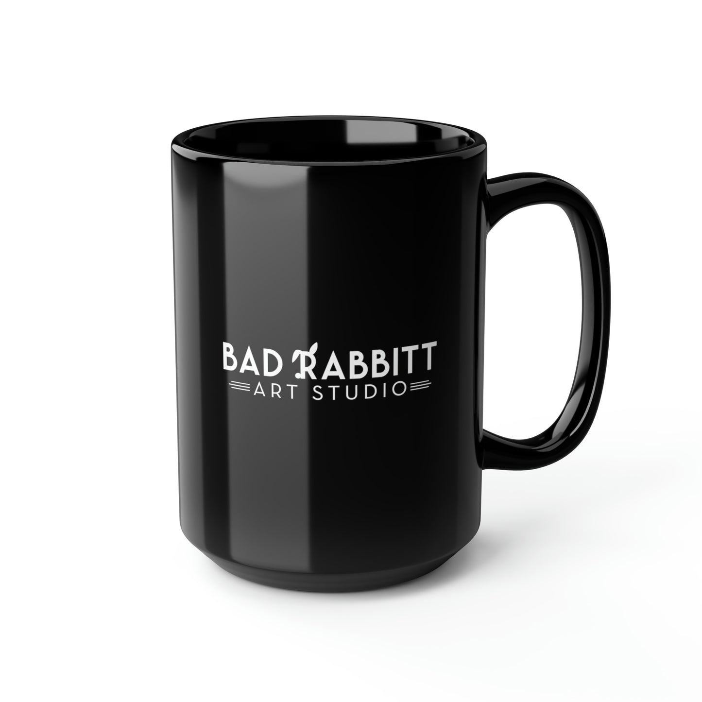 Be Bright Do Right Basic Black Mug, 15oz