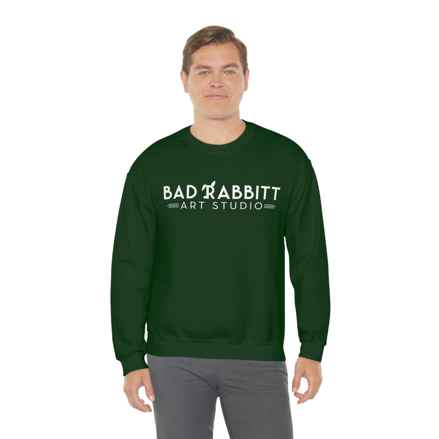 Bad Rabbitt Art Studio Unisex Heavy Blend™ Crewneck Sweatshirt