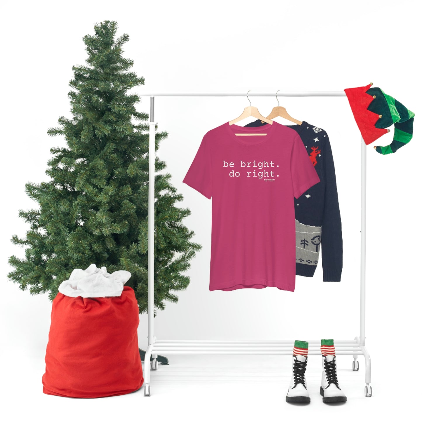 Be Bright Do Right Basic Unisex Jersey Short Sleeve Tee