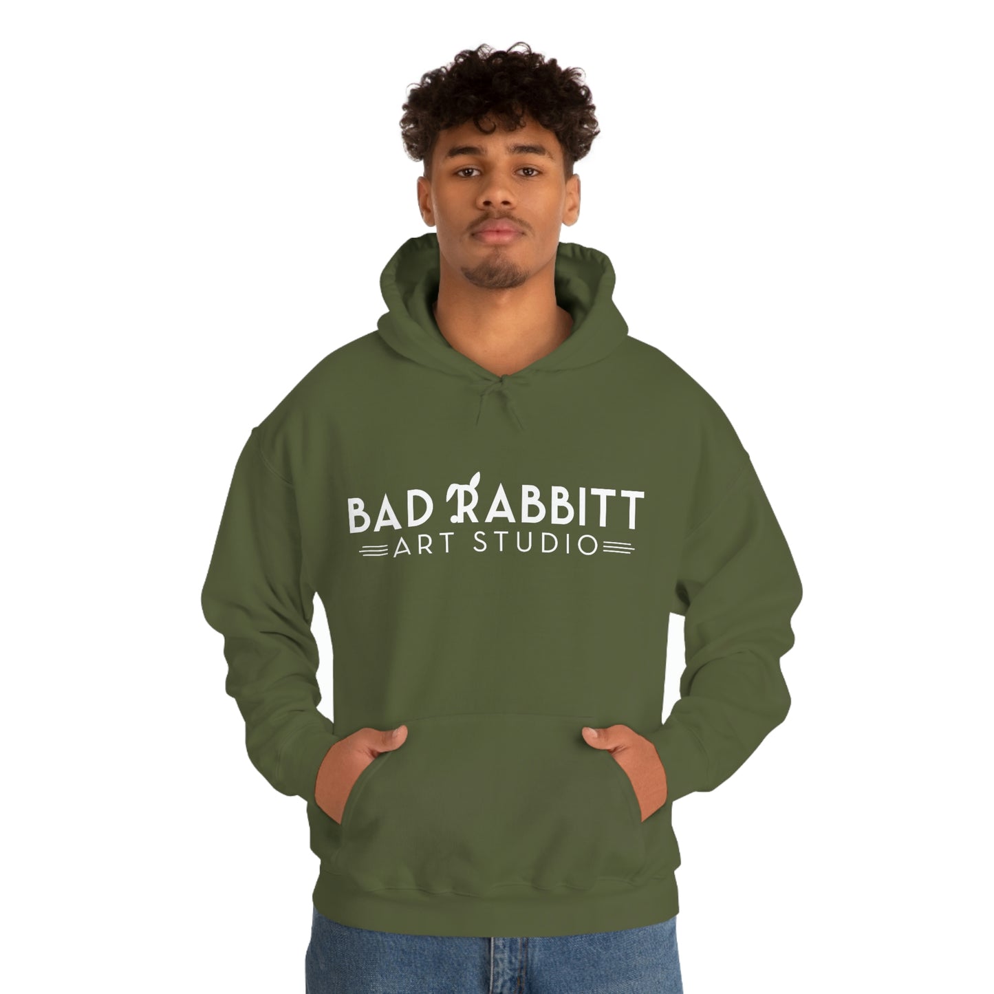 Bad Rabbitt Art Studio Unisex Heavy Blend™ Hooded Sweatshirt