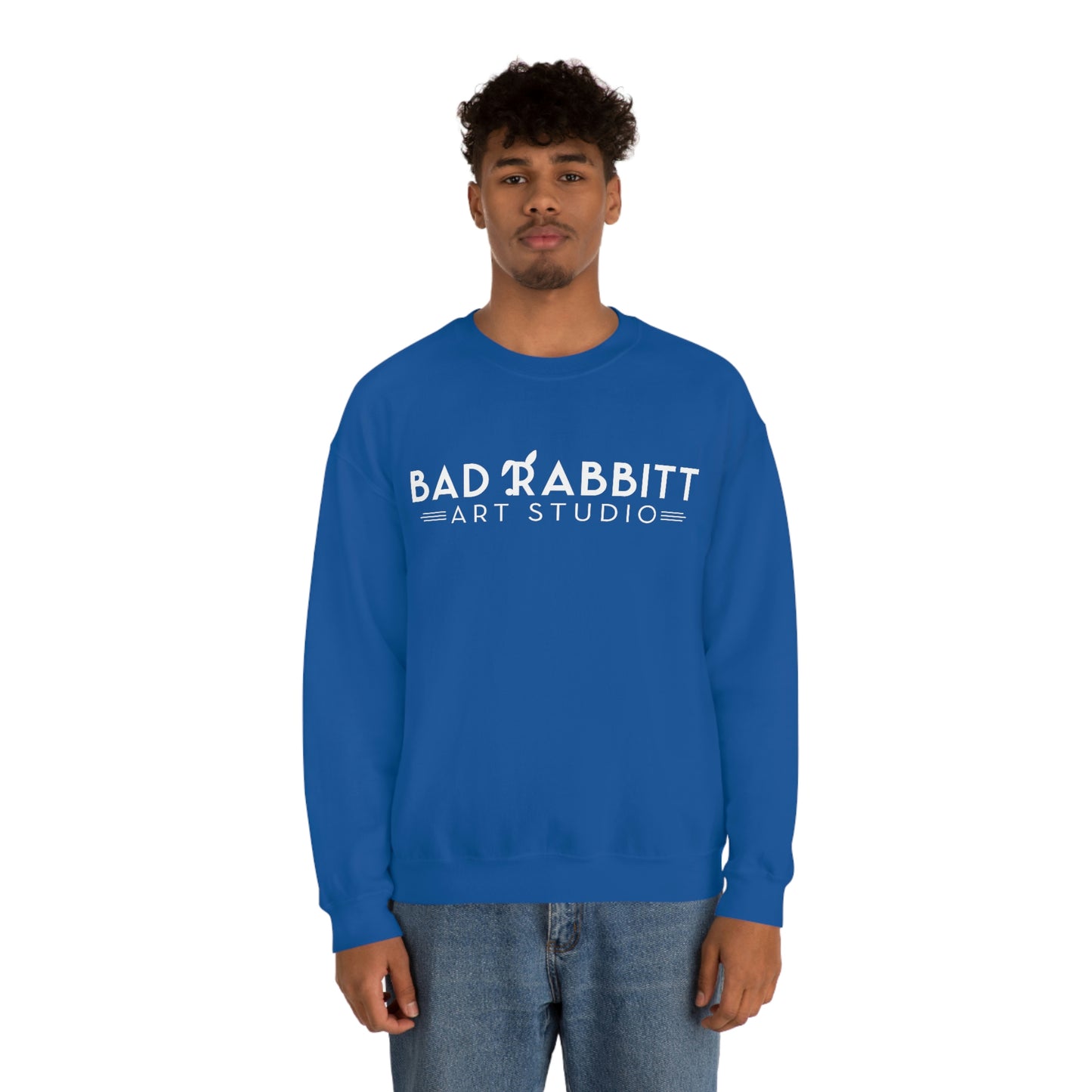 Bad Rabbitt Art Studio Unisex Heavy Blend™ Crewneck Sweatshirt
