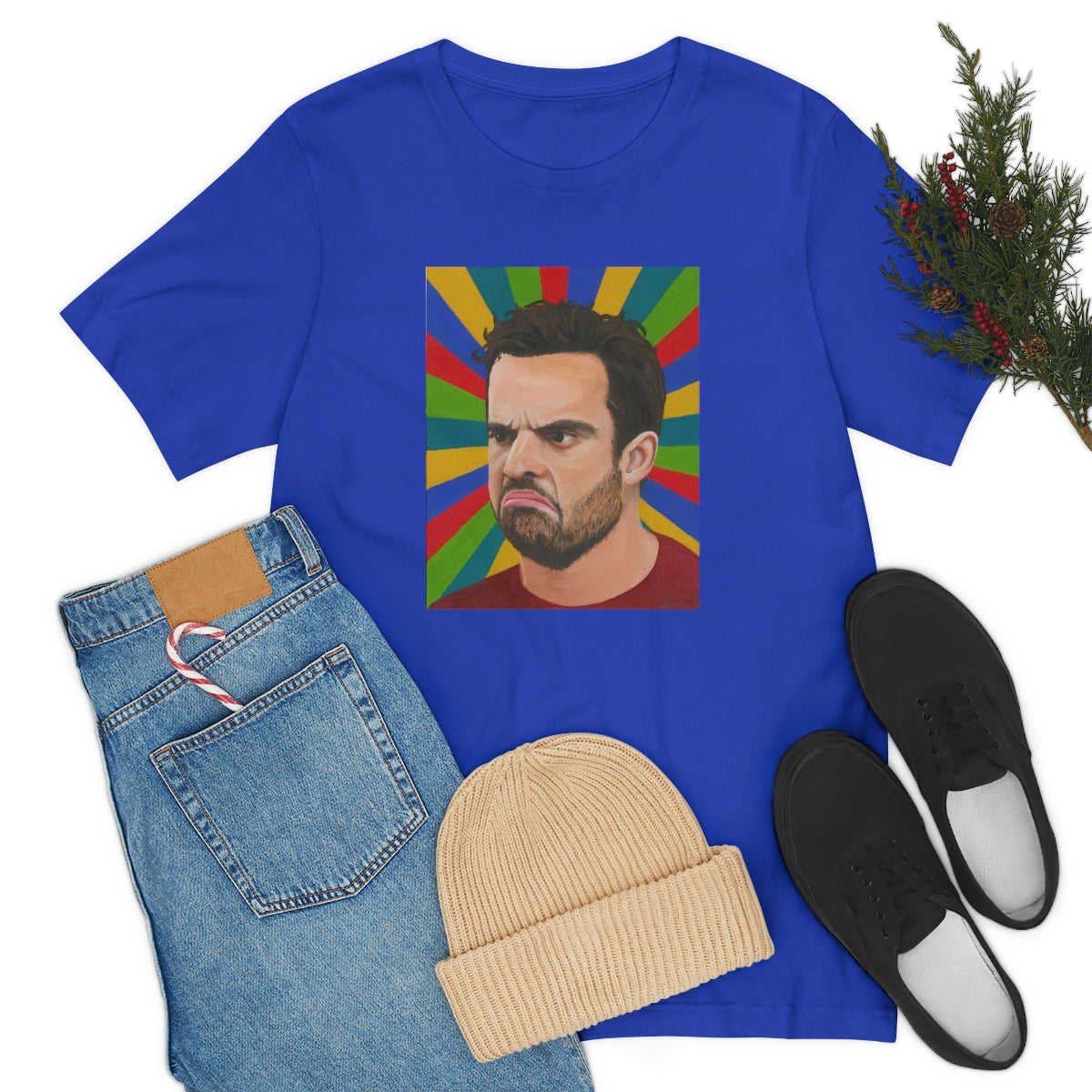Turtle Face Nick Unisex Jersey Short Sleeve Tee
