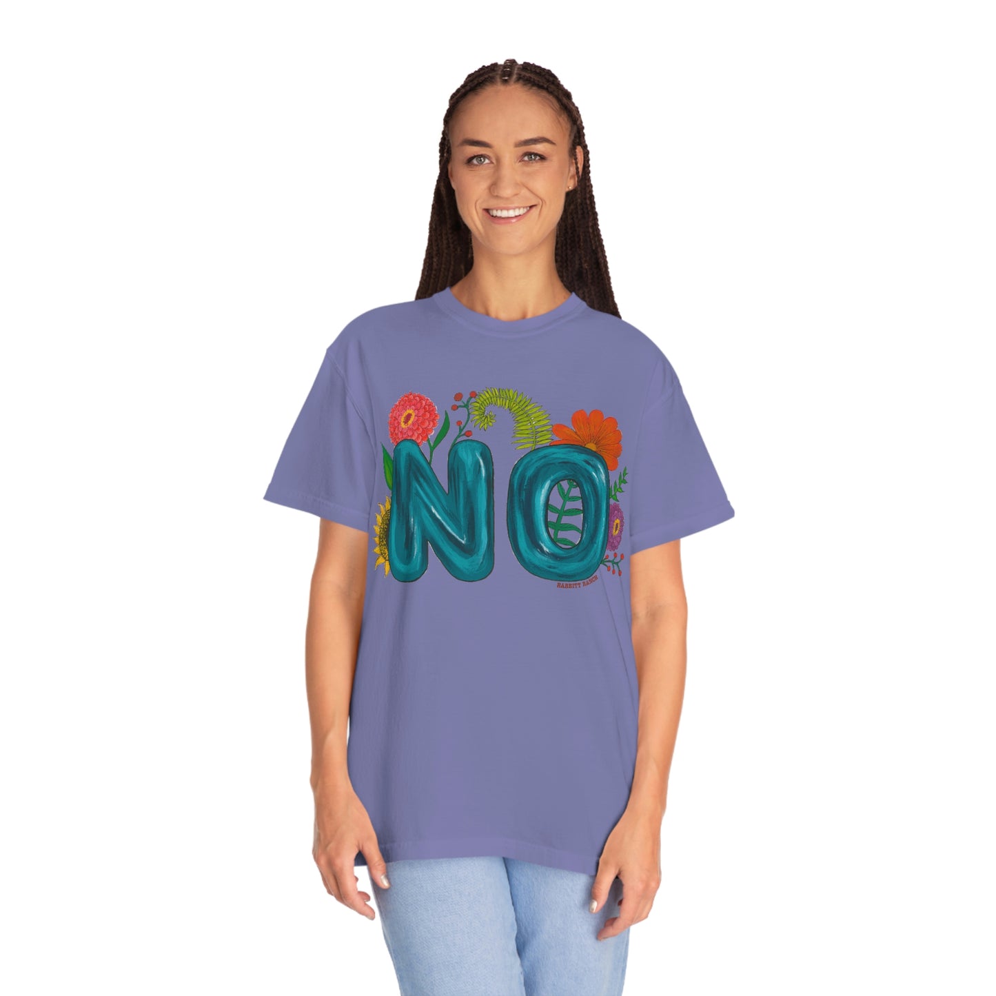 'NO" COMFORT COLORS Unisex Garment-Dyed T-shirt