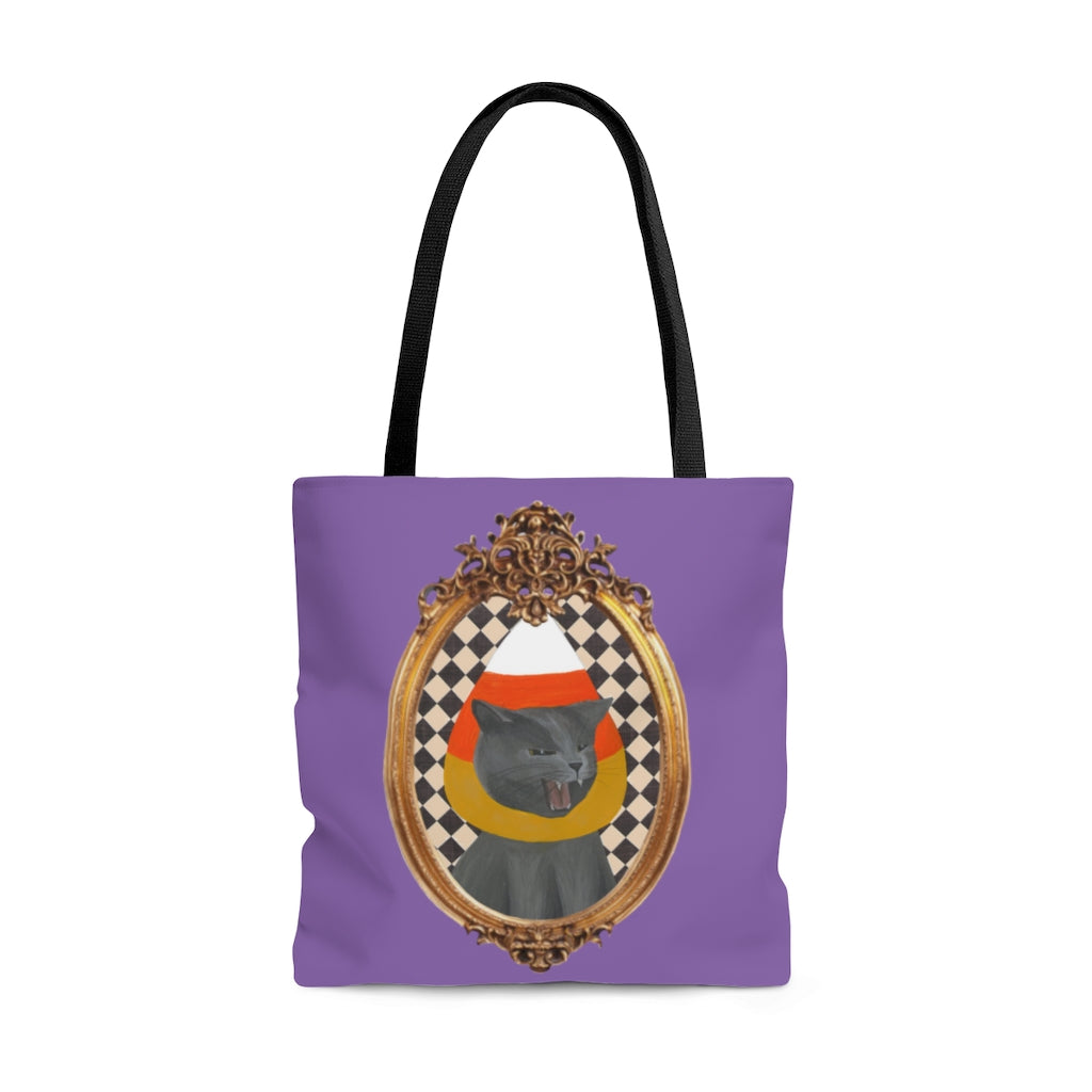 Framed Candy Corn Toni AOP Tote Bag
