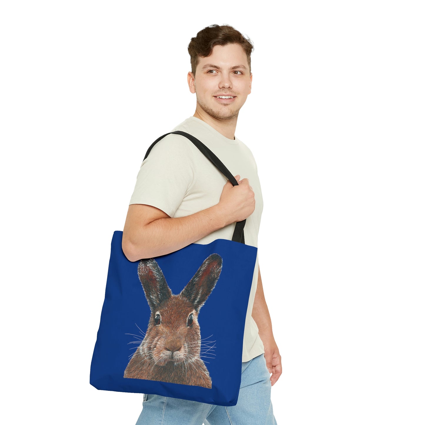 Carl the Rabbit AOP Tote Bag