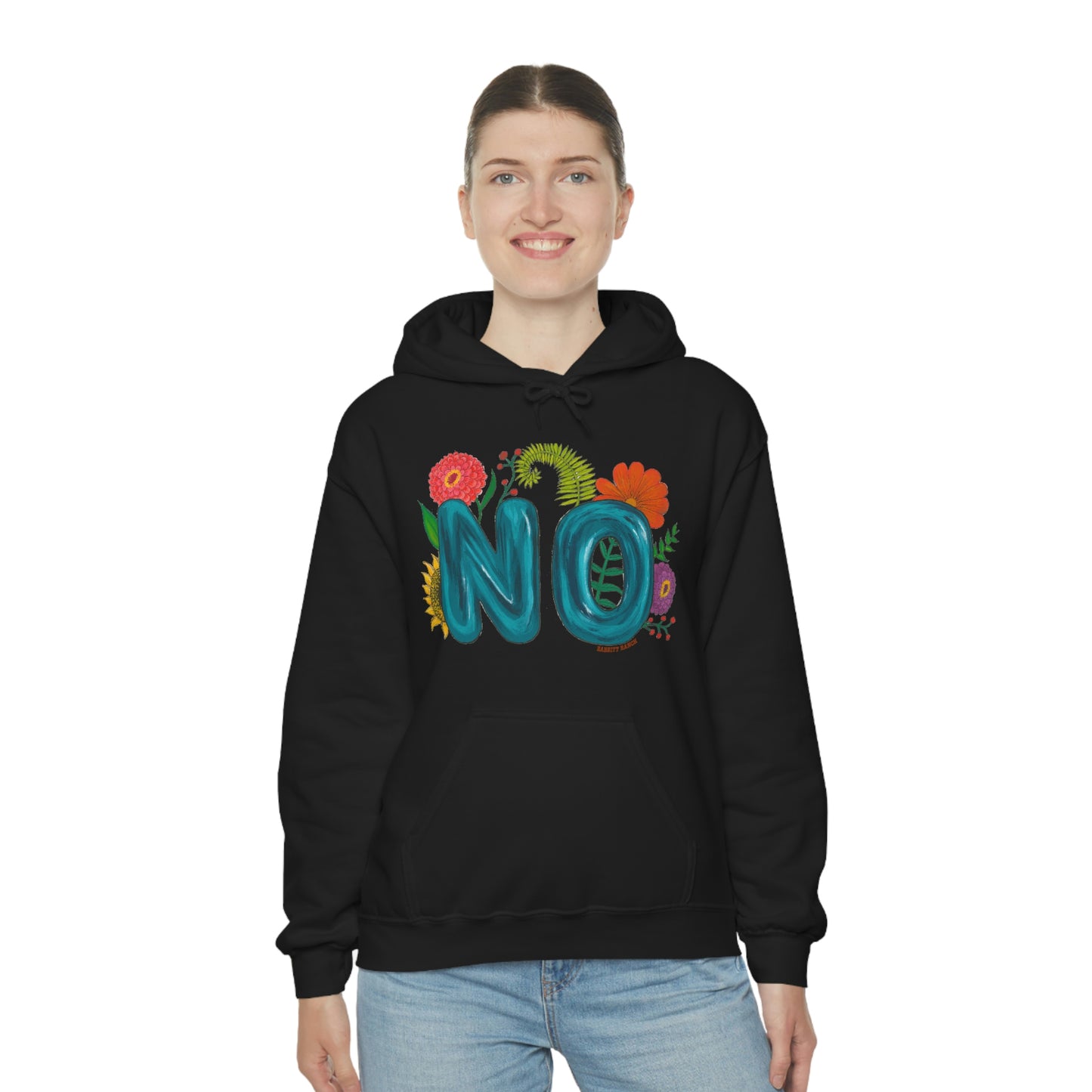 "NO" Unisex Heavy Blend™ Hooded Sweatshirt