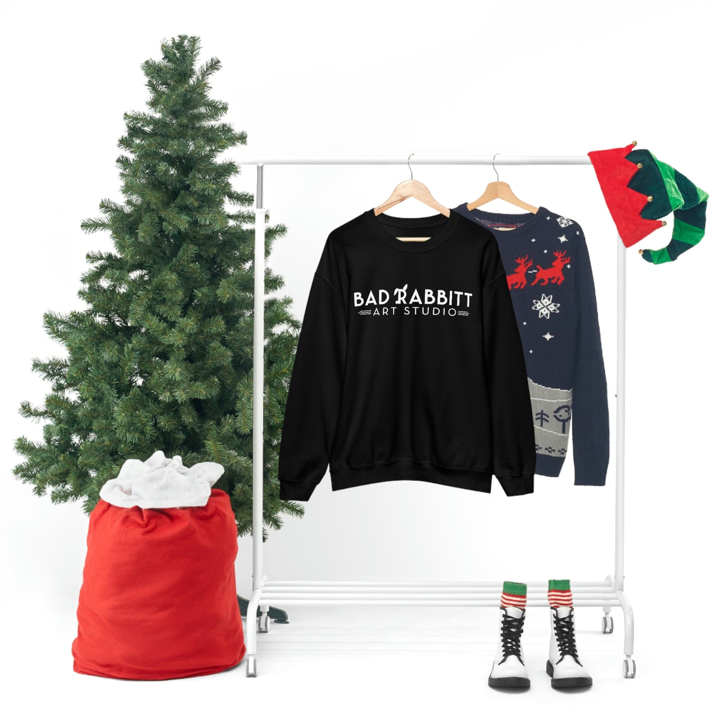 Bad Rabbitt Art Studio Unisex Heavy Blend™ Crewneck Sweatshirt