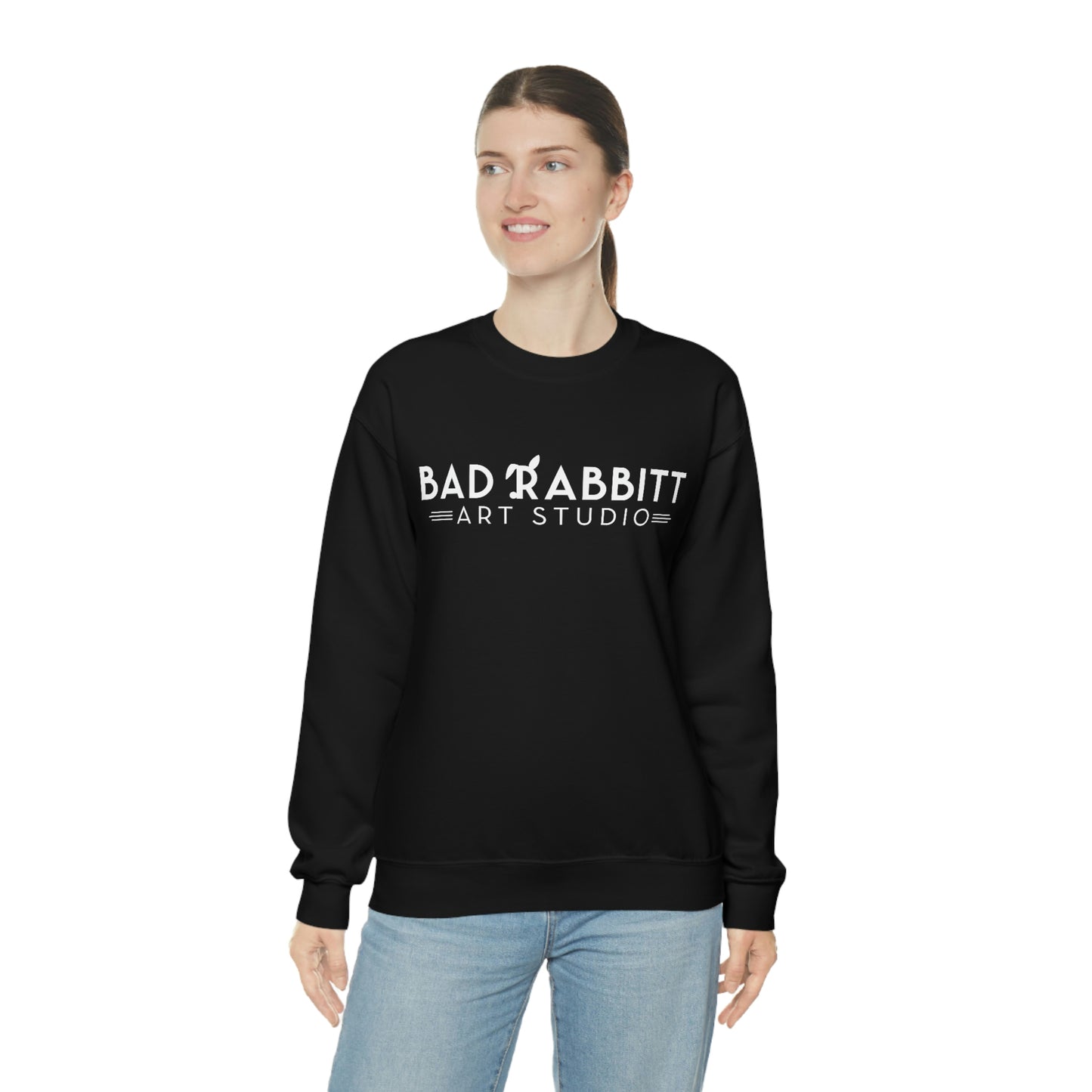 Bad Rabbitt Art Studio Unisex Heavy Blend™ Crewneck Sweatshirt