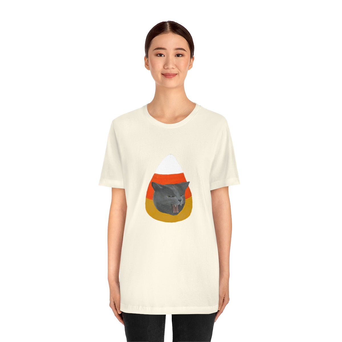 Candy Corn Toni Unisex Jersey Short Sleeve Tee