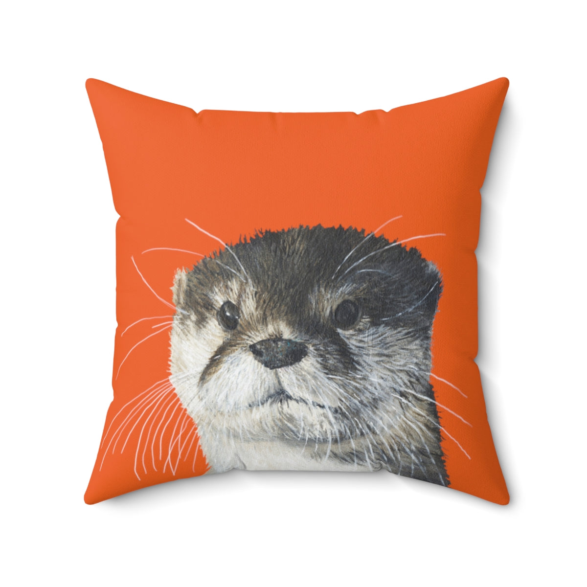 Otter Spun Polyester Square Pillow