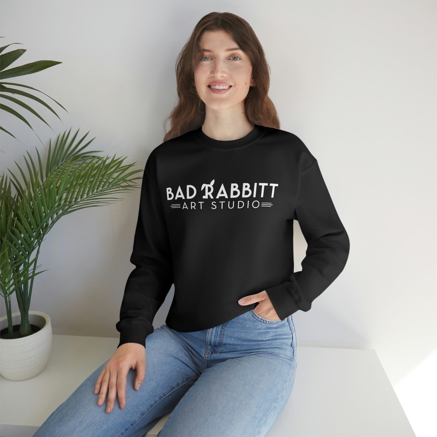 Bad Rabbitt Art Studio Unisex Heavy Blend™ Crewneck Sweatshirt